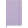 Kalendarz dzienny MOLESKINE 2026, 12M, L, twarda oprawa, 13x21cm, pastel lilac, Kalendarze, Zeszyty i bloki