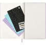 Kalendarz dzienny MOLESKINE 2026, 12M, L, twarda oprawa, 13x21cm, pastel lilac, Kalendarze, Zeszyty i bloki