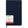 Kalendarz dzienny MOLESKINE 2026, 12M, L, twarda oprawa, 13x21cm, sapphire blue, Kalendarze, Zeszyty i bloki