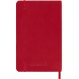 Kalendarz dzienny MOLESKINE 2026, 12M, P, miękka oprawa, 9x14cm, scarlet red, Kalendarze, Zeszyty i bloki