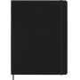 Kalendarz miesięczny MOLESKINE 2026, 12M, XL, twarda oprawa, 19x25cm, czarny, Kalendarze, Zeszyty i bloki