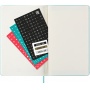 Kalendarz tygodniowy MOLESKINE 2025/26, 18M, L, twarda oprawa, 13x21cm, aquamarine, Kalendarze, Zeszyty i bloki