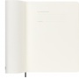 Kalendarz tygodniowy MOLESKINE 2025/26, 18M, XL, miękka oprawa, 19x25cm, czarny, Kalendarze, Zeszyty i bloki