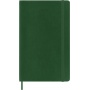 Kalendarz tygodniowy MOLESKINE 2026, 12M, L, miękka oprawa, 13x21cm, myrtle green, Kalendarze, Zeszyty i bloki