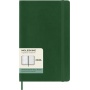 Kalendarz tygodniowy MOLESKINE 2026, 12M, L, miękka oprawa, 13x21cm, myrtle green, Kalendarze, Zeszyty i bloki