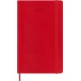 Kalendarz tygodniowy MOLESKINE 2026, 12M, L, miękka oprawa, 13x21cm, scarlet red, Kalendarze, Zeszyty i bloki