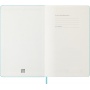 Kalendarz tygodniowy MOLESKINE 2026, 12M, L, twarda oprawa, 13x21cm, aquamarine, Kalendarze, Zeszyty i bloki