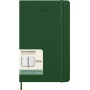 Kalendarz tygodniowy MOLESKINE 2026, 12M, L, twarda oprawa, 13x21cm, myrtle green, Kalendarze, Zeszyty i bloki
