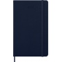 Kalendarz tygodniowy MOLESKINE 2026, 12M, L, twarda oprawa, 13x21cm, sapphire blue, Kalendarze, Zeszyty i bloki
