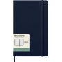 Kalendarz tygodniowy MOLESKINE 2026, 12M, L, twarda oprawa, 13x21cm, sapphire blue, Kalendarze, Zeszyty i bloki