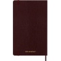 Kalendarz tygodniowy MOLESKINE 2026, 12M, L, synt. skóra węża, 13x21cm, edycja limitowana, w pudełku, bordeaux, Kalendarze, Zeszyty i bloki