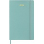 Kalendarz tygodniowy MOLESKINE 2026, 12M, L, synt. skóra węża, 13x21cm, edycja limitowana, w pudełku, sage green, Kalendarze, Zeszyty i bloki