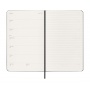 Kalendarz tygodniowy MOLESKINE 2026, 12M, L, twarda oprawa, 13x21cm, czarny, Kalendarze, Zeszyty i bloki