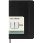 Kalendarz tygodniowy MOLESKINE 2026, 12M, P, miękka oprawa, 9x14cm, czarny, Kalendarze, Zeszyty i bloki