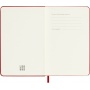 Kalendarz tygodniowy MOLESKINE 2026, 12M, P, twarda oprawa, 9x14cm, scarlet red, Kalendarze, Zeszyty i bloki