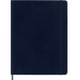 Kalendarz tygodniowy MOLESKINE 2026, 12M, XL, miękka oprawa, 19x25cm, sapphire blue, Kalendarze, Zeszyty i bloki