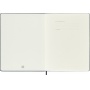 Kalendarz tygodniowy MOLESKINE 2026, 12M, XL, twarda oprawa, 19x25cm, sapphire blue, Kalendarze, Zeszyty i bloki