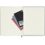 Kalendarz tygodniowy MOLESKINE 2026, 12M, XL, twarda oprawa, 19x25cm, czarny, Kalendarze, Zeszyty i bloki