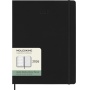 Kalendarz tygodniowy MOLESKINE 2026, 12M, XL, twarda oprawa, 19x25cm, czarny, Kalendarze, Zeszyty i bloki