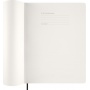 Kalendarz tygodniowy vertykalny MOLESKINE 2026, 15M, XXL, miękka oprawa, 23,5x28cm, czarny, Kalendarze, Zeszyty i bloki
