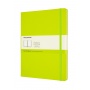 Notes MOLESKINE Classic, XL, 19x25cm, gładki, twarda oprawa, 192 strony, lemon green, Notatniki, Zeszyty i bloki