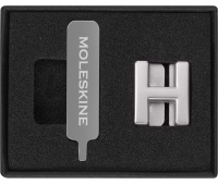 Pin MOLESKINE H, silver