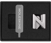 Pin MOLESKINE N, silver