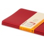 Zestaw 3 zeszytów MOLESKINE Cahier, L, 13x21cm, w linie, 80 stron, cranberry red, Zeszyty, Artykuły szkolne