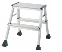Aluminiowa drabinka Q-CONNECT, 2-stopniowa