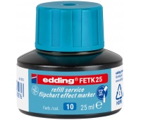 Tusz do uzupełniania markerów do flipchartów e-FETK 25 EDDING, jasny niebieski