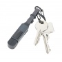 Keyring TROIKA Speedy to go, with USB-C charging cable, black