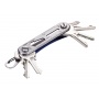 Keyring TROIKA Clever Key, for 6 keys, 6 functions, blue