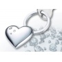 Keyring TROIKA Girls Best Friends Shiny, Swarovski crystals, metal
