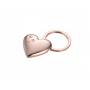Keyring TROIKA Girls Best Friends Rosy, Swarovski crystals, rose gold metal