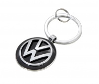 Keyring TROIKA VW Volkswagen Keyring, chrome-plated metal