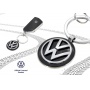 Keyring TROIKA VW Volkswagen Keyring, chrome-plated metal