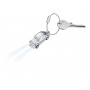 Keyring TROIKA Light Beetle 1964, VW Beetle, LED flashlight, metal