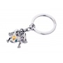 Keyring TROIKA Froschkonig, enamelled metal