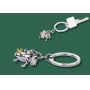 Keyring TROIKA Froschkonig, enamelled metal