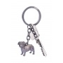 Keyring TROIKA Buddy, metal