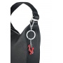 Keyring TROIKA Pumps, carabiner, 2 charms, enamelled metal
