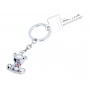 Keyring TROIKA Barnd, enamelled metal
