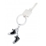 Keyring TROIKA Chucks, 2 charms, enamelled metal