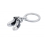 Keyring TROIKA Chucks, 2 charms, enamelled metal