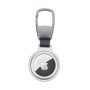 Keyring TROIKA AirTag Holder, AirTag case, silver
