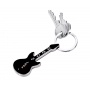 Keyring TROIKA I Feel Good, chrome-plated metal