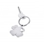Keyring TROIKA Girls Best Friends Clover, clover, metal