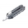 Keyring TROIKA Multitool Reisegerat, black