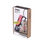 Keyring TROIKA Toolinator, 10 functions, stainless steel, red