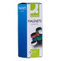Magnesy do tablic Q-CONNECT, okrągłe, 20mm, 10szt, niebieskie, Bloki, magnesy, gąbki, spraye do tablic, Prezentacja
